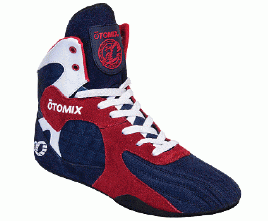 Otomix Escape Men's MMA Wrestling Shoes - Red, White and Blue